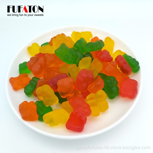Delicious Funny Fruit Shape gummy candy for children